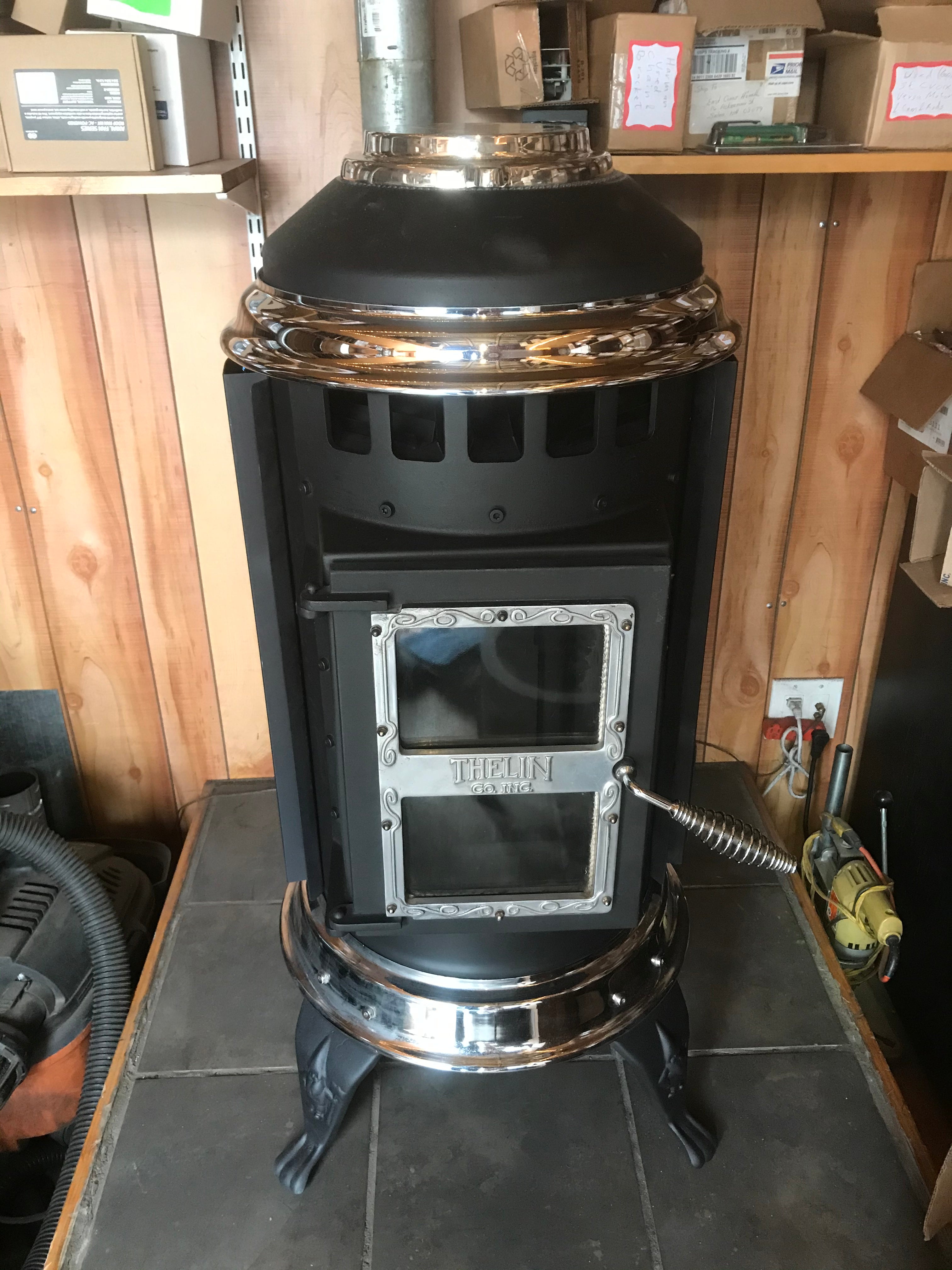 Sold - Thelin - Parlour 3000 Pellet Stove 40k BTUs for up to 2000 SqFt – Pellet  Stove Master