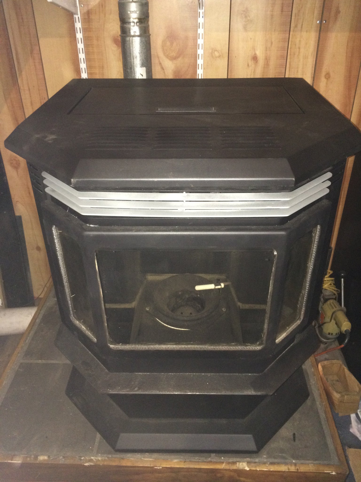 Sold - Quadrafire CB1200 FS Wood Pellet Stove 47,300 BTU - The Classi – Pellet  Stove Master